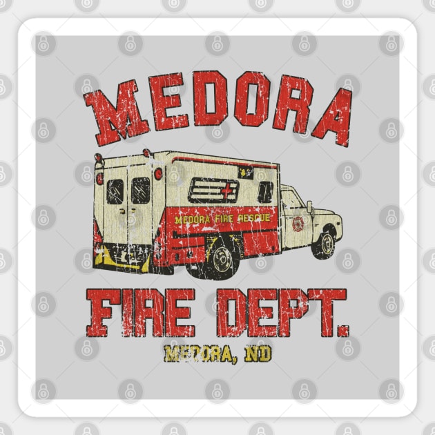 Medora Fire Department 1974 Magnet by JCD666